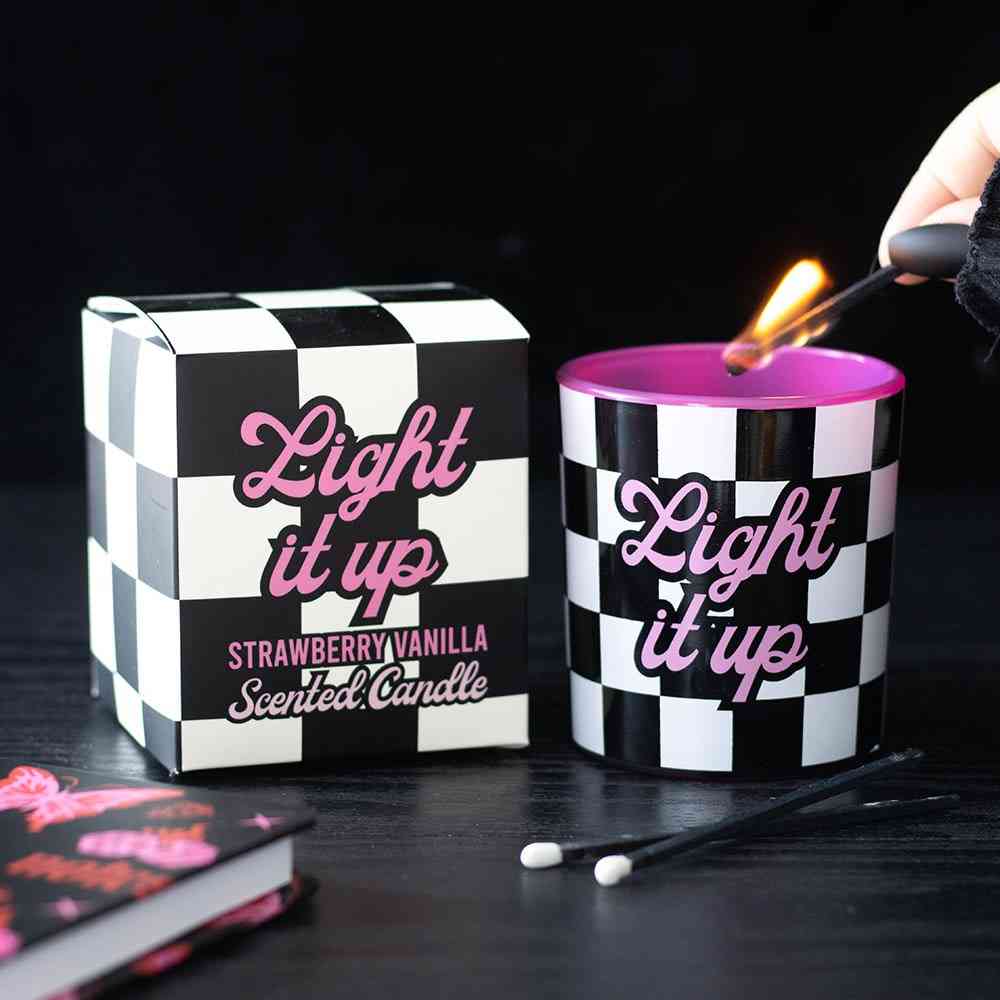 Something Different - Light It Up Strawberry Vanilla Duftkerze - Mehrfarben